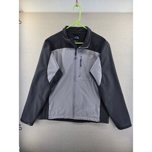 The North Face Mens Large Apex Bionic Soft Shell Jacket Coat Full Zip Pocket LG